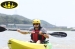new PE single sit on top fishing kayak whitewater