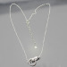 925 Sterling Silver Necklace,18inches silver chain necklace