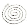 Solid 925 Sterling Silver Chain Jewelry Silver Chain Necklace