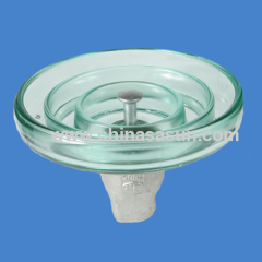 120KN disc glass insulator