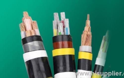 Copper conductor XLPE insulated steel tape armoured PVC sheathed power cable