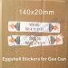 High Security Eggshell Sticker for Gas Can