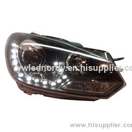 VOLKSWAGEN GOLF 6 LED HEAD LAMP YAA-GEF-0197 ,Led headlight,LED Head Lamp, Auto head lamp,AUTO Led head light /lamp
