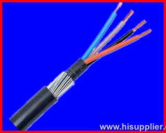 Copper conductor XLPE insulated steel wire armoured PVC sheathed power cable