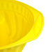 bright yellow silicone baking pans with holder