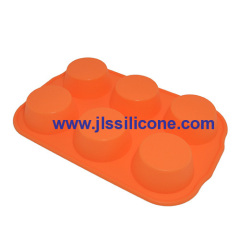 6-cavity silicone chocolate molds