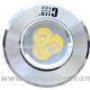 Aluminum Alloy 3W LED Recessed Ceiling Light With 3" 270LM Ra 70