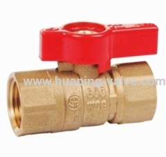 CSA Approved Brass Gas Ball Valve