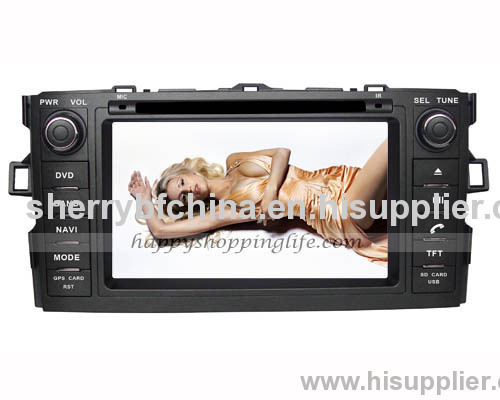 Toyota Auris Android Radio DVD Navi with Digital TV 3G Wifi