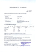 Li-ion Battery MSDS