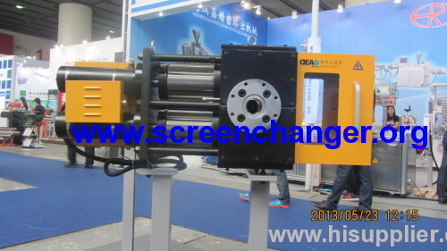 hydraulic continuous screen changer