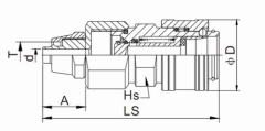 Japan Type Quick Coupling With Air hose