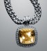 yurman inspired jewelry 11mm champagne citrine albion enhancer