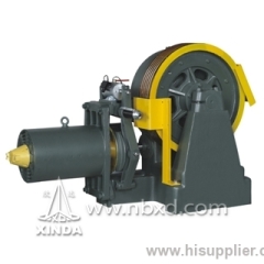 VVVF Drive Geared Elevator Traction Machine