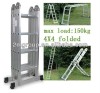 4x4 step multipurpose aluminium ladder