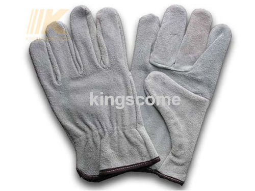 Cow split leather driver gloves