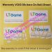 Warranty Fraigle VOID Stickers