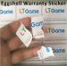 Warranty Fraigle VOID Stickers