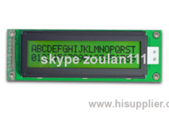 20 characters x2 lines lcd module display (CM202-2)