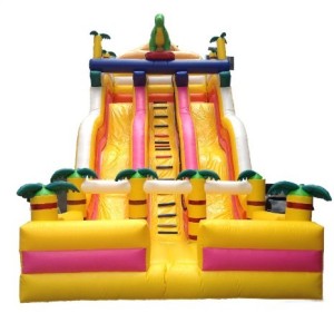 Cute dinosaur Inflatable Slide