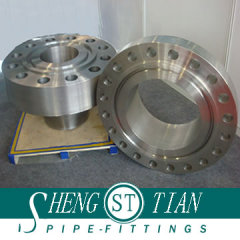 China Welding neck pipe flange
