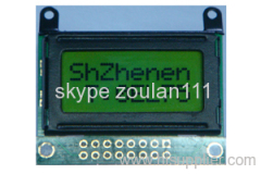 8 characters x2 lcd module display(CM802-1)