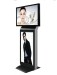 42" lobby,office,commercial center dual screen mini pc digital sigange,lcd stand pc display,monitor and computer stand