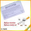 Natural Herbal Cigarette Harm Reduction Card For Stop Smoking