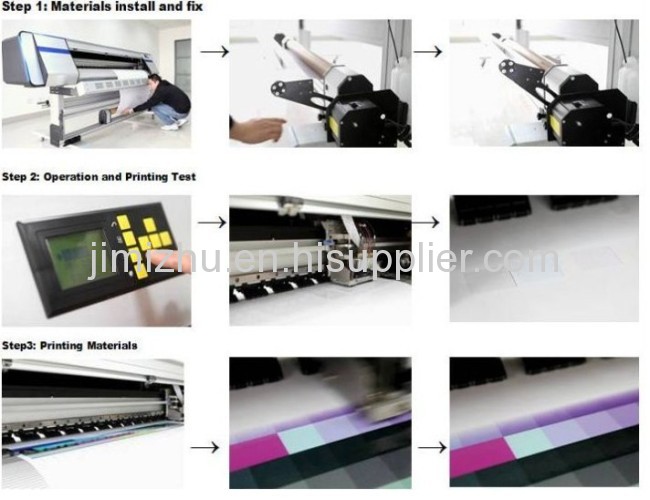 1440dpi large format printer dx7 for Banner/ Sticker/ Vinyl Inkjet printer AJET-1600 