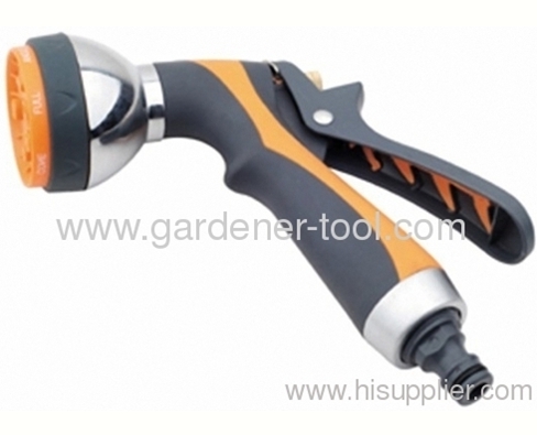 7-function Luxurygarden water trigger nozzle with softgrip