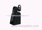 2.4G Hz Black In Car Bluetooth Headset For iphone / ipad / Samsung