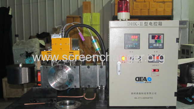 belt type continuous screen changer