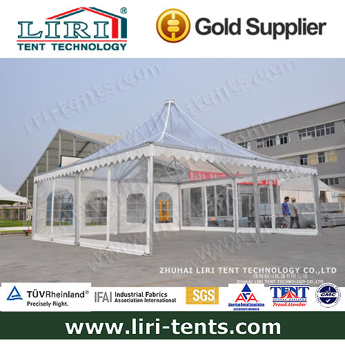 Clear Roof Pagoda Tent