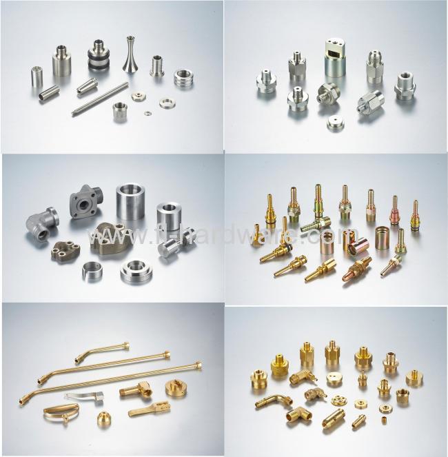 Precision brass fitting OEM parts with good quality and big quantity China