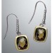 925 sterling silver jewelry yurman jewelry 8x10mm citrine noblesse earrings