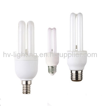2U three primary colors energy saving lamp