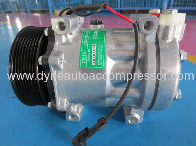DYNE auto air conditioner compressor manufacture for India car 7H15 truck HOR VER 