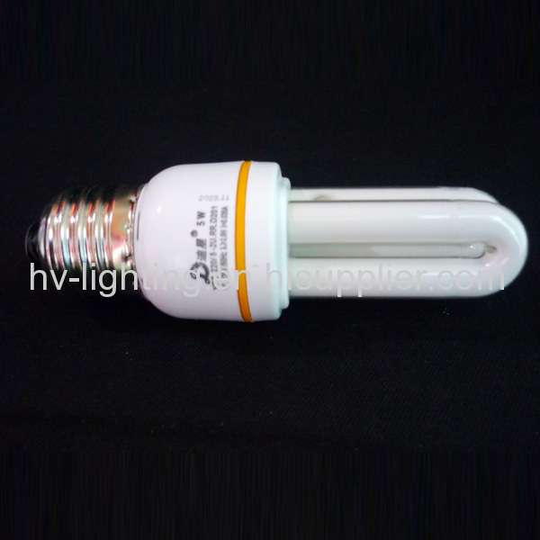 2U three primary colors energy saving lamp