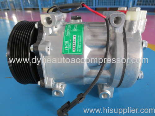 India market compressor model DYNE auto a/c compressor china manufacturer SANDEN 7H15