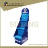 Four Color Printing Supermarket Cardboard Display Rack