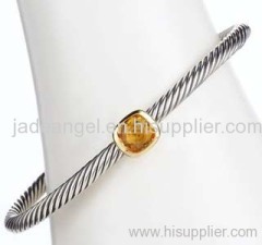 sterling silver jewelry citrine noblesse bracelet