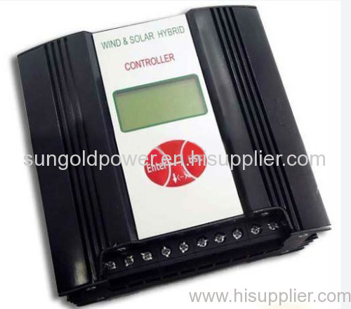 300W 12V Wind/Solar Hybrid Charge Controller LCD Display