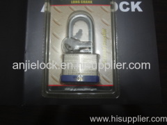 zinc plated leminated Padlock