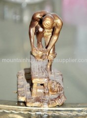offer bronze copper sculpture