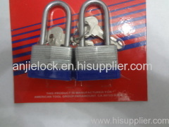 Laminated padlock master lock