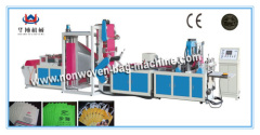 full automatic non woven bag making machine with online handle