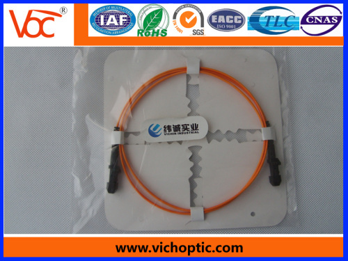 High stability MTRJ fiber optic connector