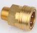 Non-valve Hydraulic Quick Coupling With Male Thread