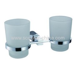 Fashion Chrome Double Tumbler Holder