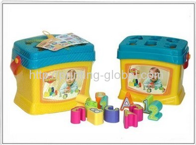 Toy bricks heat transfer film